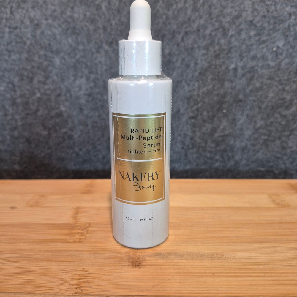 New Nakery Rapid Lift Multi Peptide Serum Sealed 1.69 oz skincare anti aging